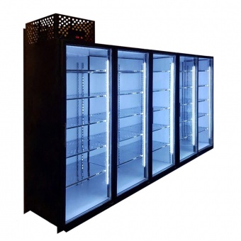 Купить холодильная камера универсальная на 5 стеклянных дверей коловрат 5 - холодильное оборудование и комплекс услуг холодоснабжения