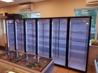 Купить холодильная камера на 6 стеклянных двери коловрат 6 - холодильное оборудование и комплекс услуг холодоснабжения Компания Кондор 